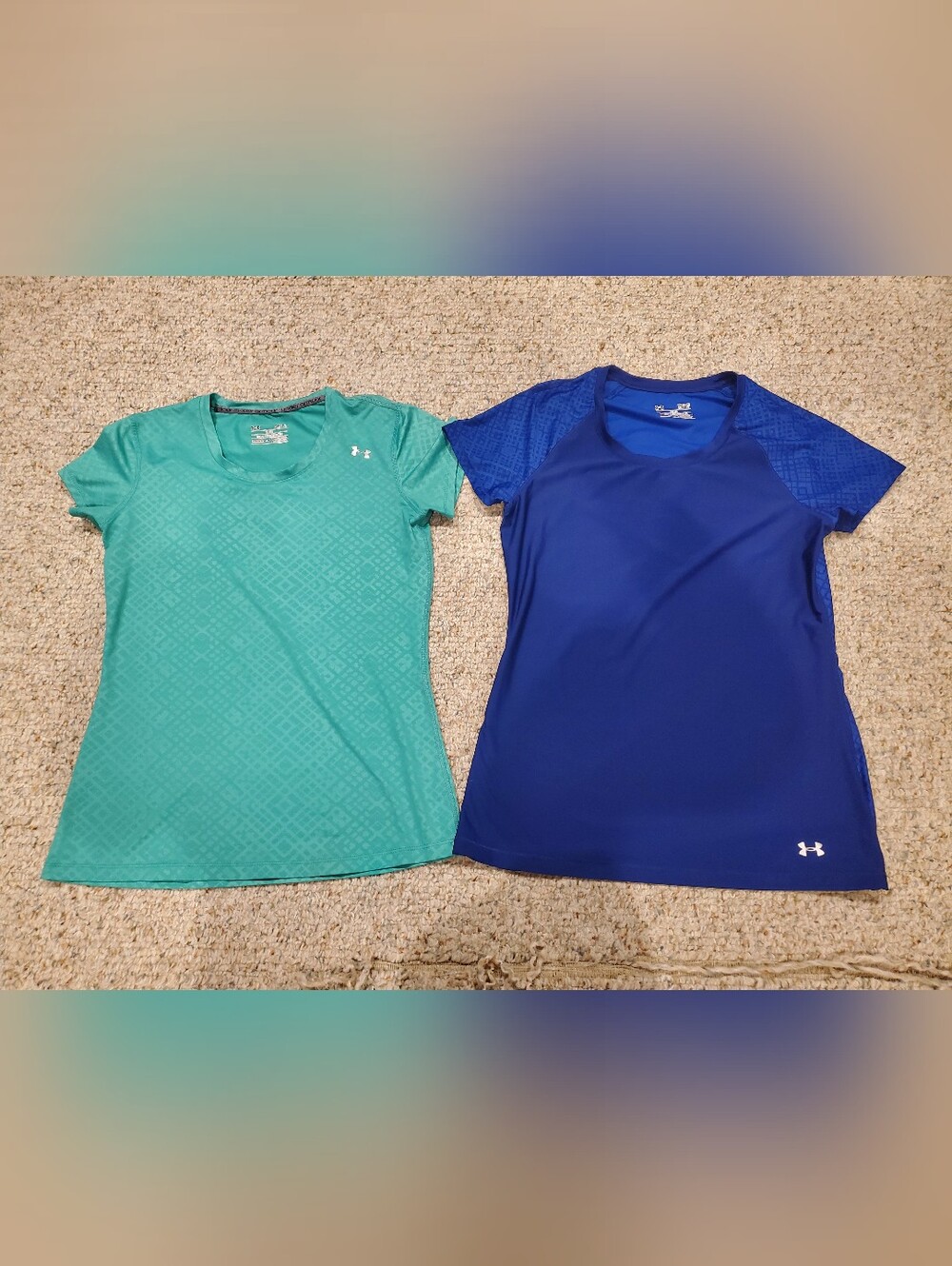 Bundle Of 2 Under Armour Heat Gear Fitted Shirts